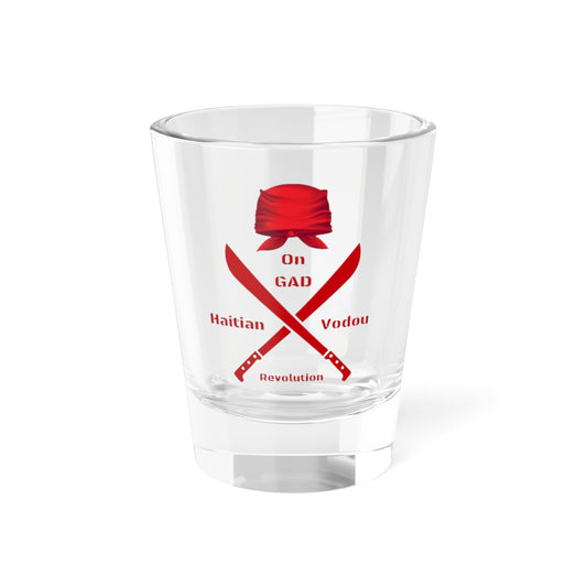 Haitian Revolution Shot Glass, 1.5oz