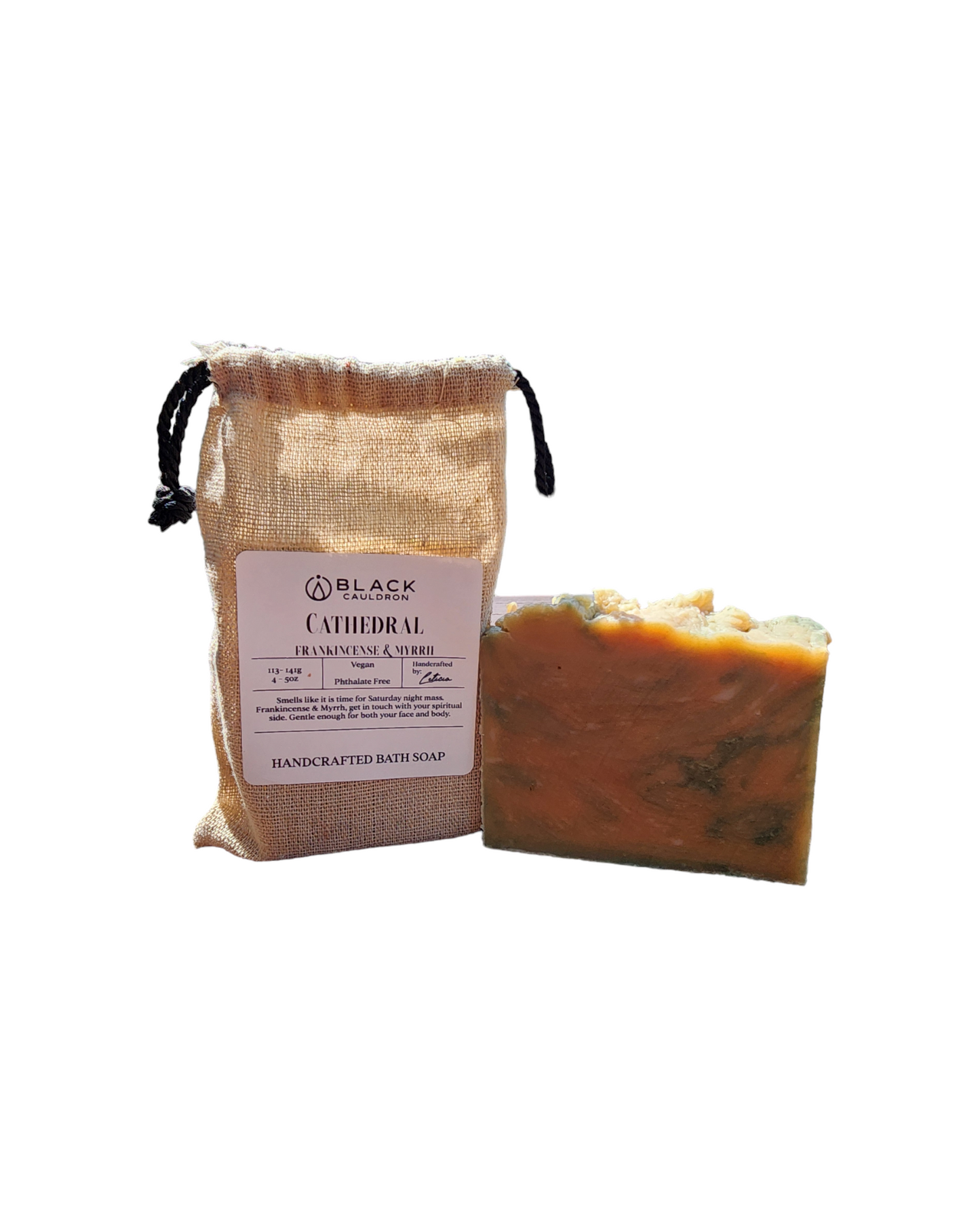 Frankincense & Myrrh Scented Face & Body Soap