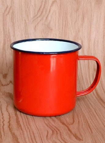 Enamel cups